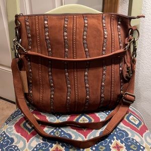 Harbour 2nd genuine leather shoulder/crossbody bag